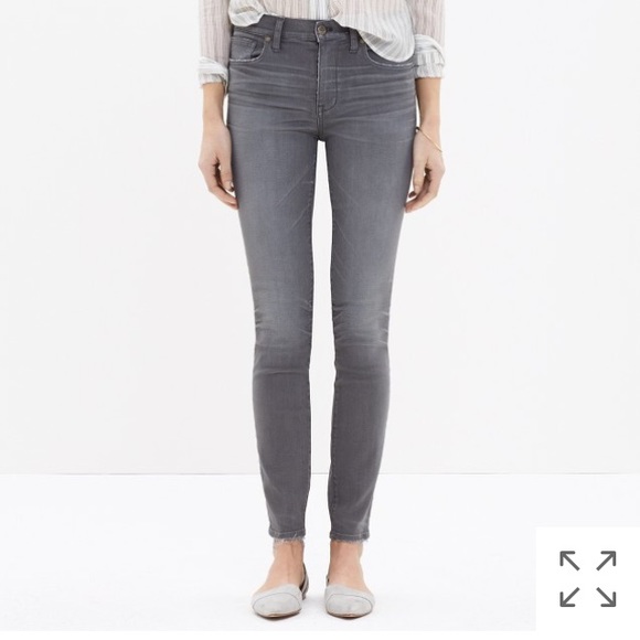 Madewell Denim - *SOLD* Madewell 9" high-rise skinny grey